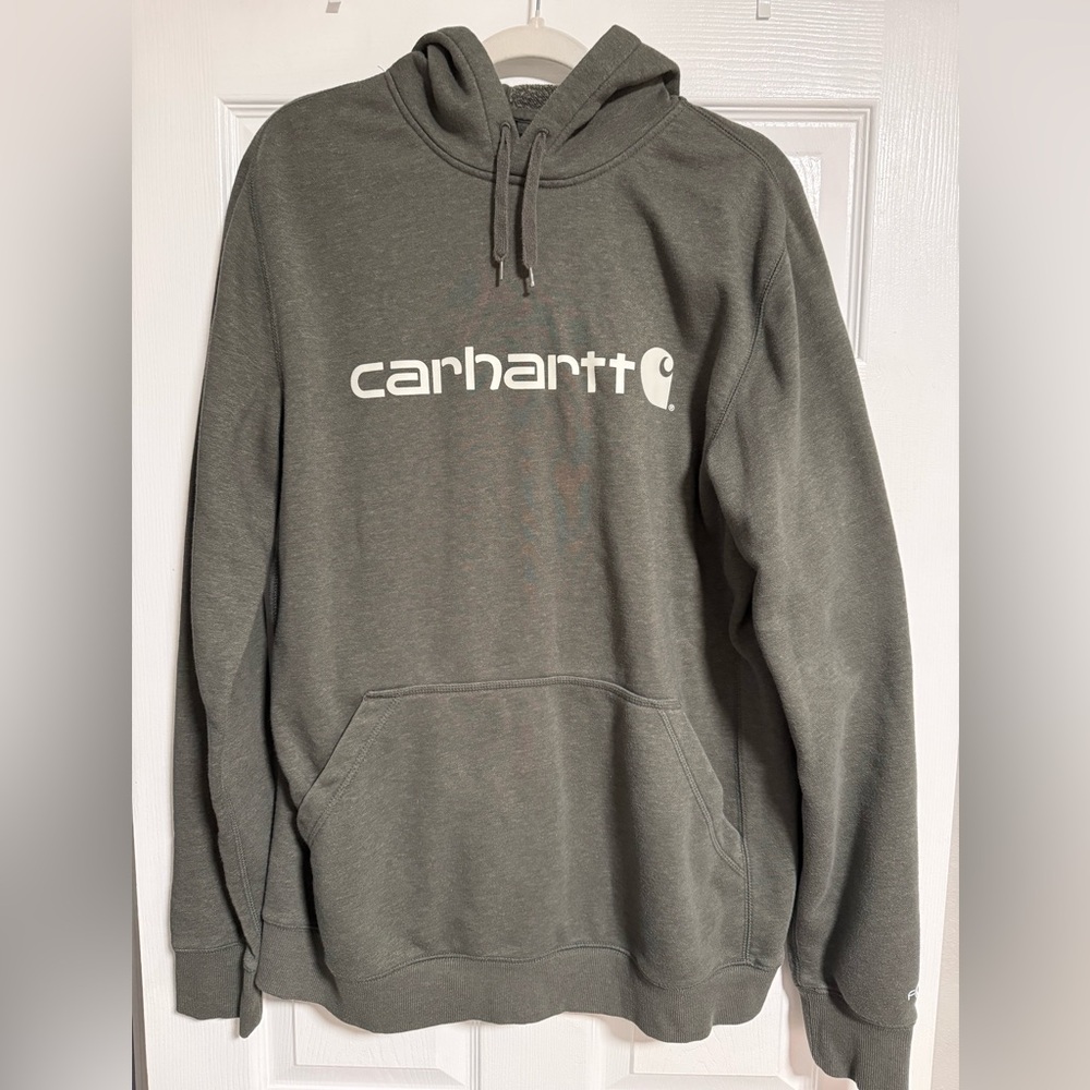 Olive Green Carhartt Hoodie
